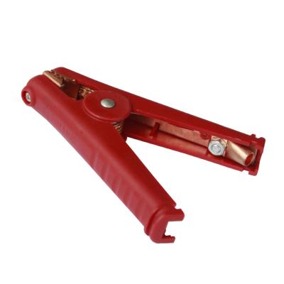 China Copper Jaw YUHUA 300A Nylon Jet Metal Clips Crocodile Alligator Insulated Battery Clip with Kelvin Jaws for sale