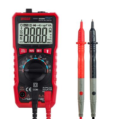 China TRMS 9999 Digital Multimeter Counts Popular Smart Multitest Red and Black Digital Multimeter for Voltage/Current/Ohm for sale