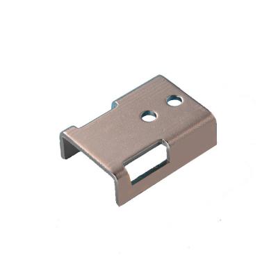 China Custom Spring Clips Holder Metal Stamping Parts Flat Spring Steel Clips Customized Size for sale