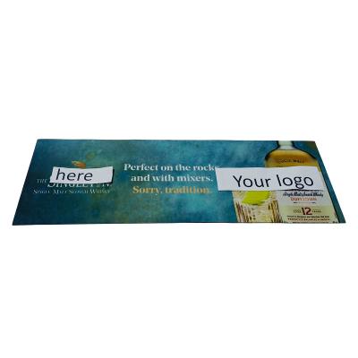 China Bar Accesnories Manufacture China Protective Felt Dye Sublimation Bar Mat For Dining Table for sale