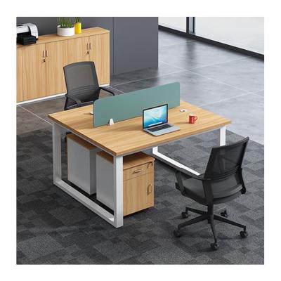 China Fire And Dirt Resistant Furniture Workstation Staff Office Four People Office High End Stylish Home Workstation for sale