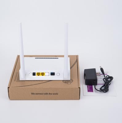 China Wholesale Ontario Manufacturer Dual Port Xpon Ftth Onu Gpon Epon Gepon 1GE 1FE WIFI Router Support IPv4/IPv6 Dual Stack Pon for sale