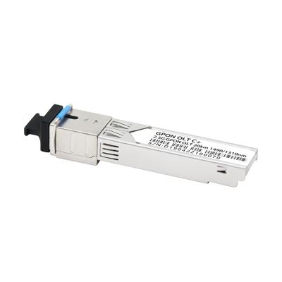 China 2-wire interface for digital diagnostic monitoring Huawei Gpon Olt class c+ 20km SFP transceiver module built-in compatible optical transceiver for sale