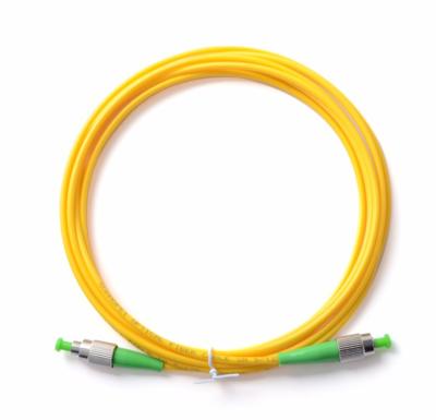 China Communication Simplex Single Mode PVC/LSZH 2.0mm/3.0mm FC/APC SM SX Fiber Optic Fiber Optic Patch Cord for sale