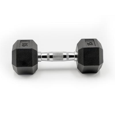 China Universal Wholesale 2.5kg Gym Dumbbell Set Hexagon Hex Dumbbells Rubber Cast Iron for sale