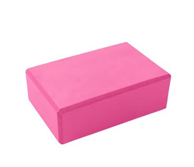 China Wholesale Eco Friendly High Quality Comfortable Foam Yoga Brick Pink Yoga Blocks for sale