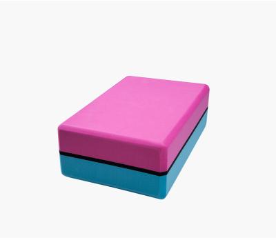 China Good Quality Printeva Logo Eco-friendly Hot Selling Custom Yoga Block Brick Thicken High Density Exercise Yoga Block With Bara for sale