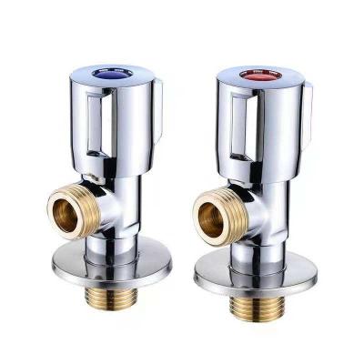 China Modern durable 304 stainless steel faucet accessories bathroom toilet angle valve for sale