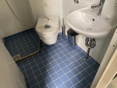 Chine Toilettes modulaires de salle de bains pour la séparation à la maison dans des carreaux de céramique à vendre