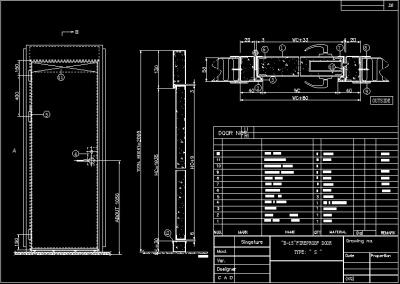 China Internal Fireproof Steel Door 32 X 78 30 X 78 28 X 80 Steel Fire Rated Entry Doors Metal Framed for sale