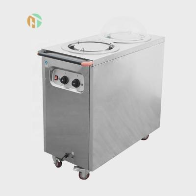 China Industrial Kitchen/Restaurant Kitchen/Commercial Electric Canteen Ice Crusher Snow Cone Machine with Double Blades Shaved Ice Machine for sale