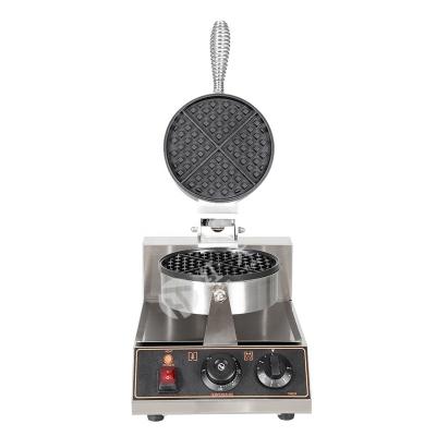 China Adjustable Thermostat Stainless Steel Commercial Electric Bubble Waffle Makers Round Waffle Maker for sale