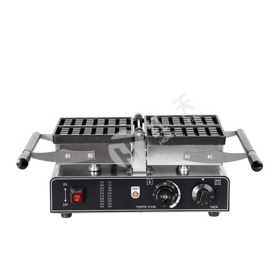 China Wholesale Non-Stick Outdoor Commercial Non-Stick Waffle Maker Square Restaurant Bakery Electric Snack Bar for sale