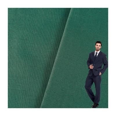 China TR Fabric Polyester Plain Shirt Anti-static Viscous Casual Shirt Fabric 30*30 Suit Fabric for sale