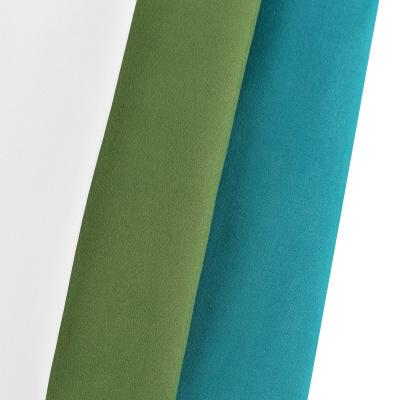 China Hotel Textile Antistatic Popular 100% Home Polyester Sheet Fabric Plain Dyed From China Changxing for sale