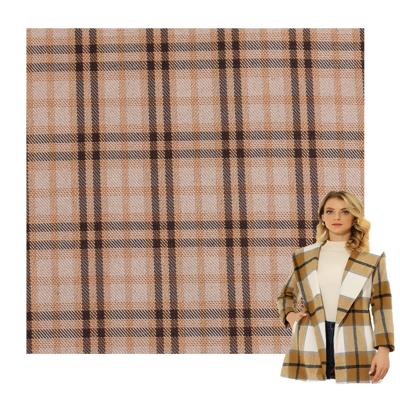 China Breathable High Density Polyester Viscous TR Vape Dyed Plaid Fabric School Uniform Check Fabric for sale