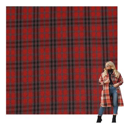 China Wholesale Breathable Super Soft Woven Yarn Dyed School Uniforms 100% Polyester Stewart Plaid Checked Lining Fabrics For Shirts Materials for sale