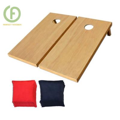 China Solid Wood/Plywood/MDF Rated Cornhole Top Boards Maker Bean Bag Toss Game for sale