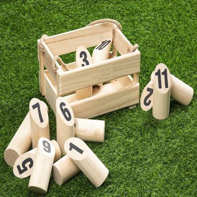 China Kubb's PERFECT eco-friendly wooden throwing game set for outdoor for sale