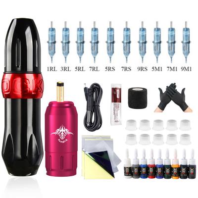 China Permanent Tattoo Pen Makeup Tattoo Eyebrow Easy Operation Makeup Eyebrow Lips Tattoo Machine Kit for sale