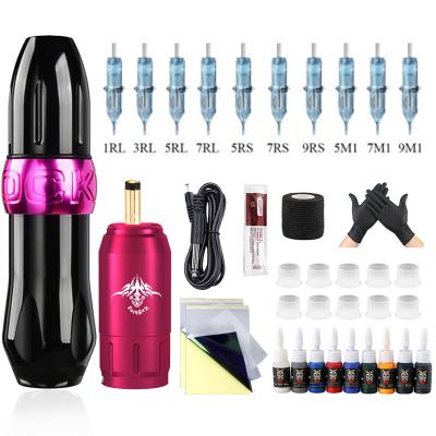 China Professional Tattoo Pen Kit Permanent Hot Sale Mabuchi Motor Tattoo Machine for sale