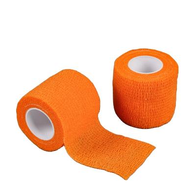 China Hot Sale Tattoo Good Quality 5cmX4.5m Disposable Tattoo Grip Bandage Elastic Adhesive Covers Self Adhesive Bandage for sale