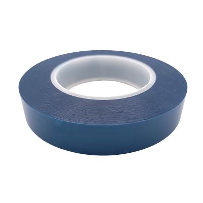 China Powder Coating Film Heat Resistant Silicone Masking Adhesive Film Green Pet Polyester High Temperature Tape for sale