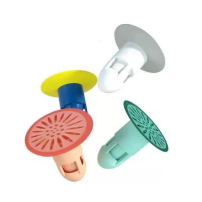 중국 Stocked Deodorizer Sink Strainer Toilet Deodorizer Sewer System Floor Drain Core Kitchen Sink Drain Anti-Clog Shower Accessories 판매용