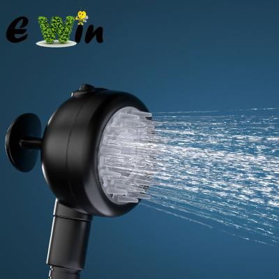 China Without Slide Bar Ewin 3 Modes Bathroom Faucet Unique Design Adjustable Jet High Pressure Water Saving Shower for sale