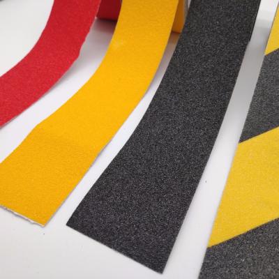 China Waterproof Wear-Resistance Non Slip Anti Skid Tape Black PVC Anti Slip Tape Safety Precaution for sale