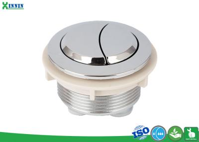 China Gentle Touch Design Toilet Push Button Made Of ABS Material , High Gloss Finish for sale