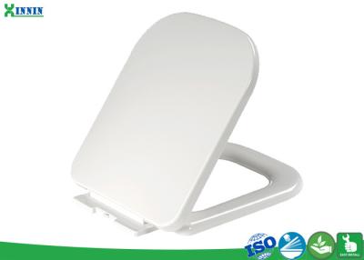 China D Shape PP Plastic WC Seat Cover / Toilet Seat Cover , No Sharp Edges for sale