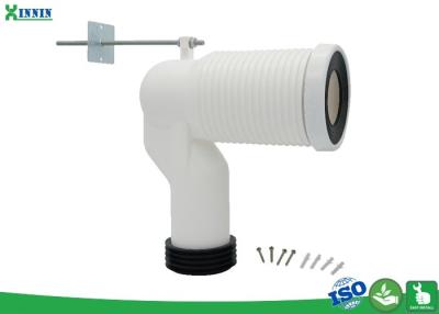 China Eco Friendly Bent Flexible Toilet Pan Connector 150 - 300mm For Waste Pipe 4