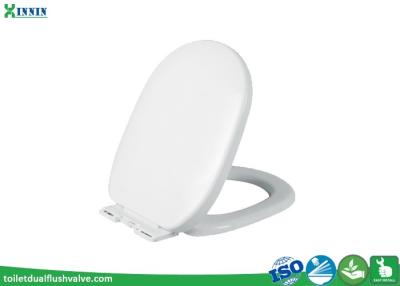 China Soft Closing Plastic Toilet Seat Covers Round  Shape Various Colors Available for sale