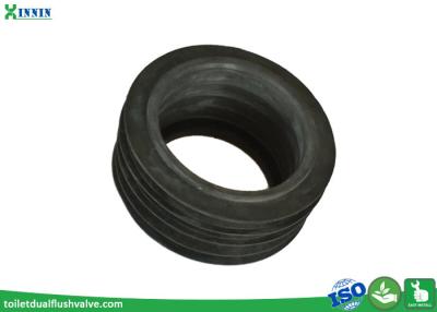 China Black Color Toilet Spare Parts , Rubber Sealing Gasket For 1.5