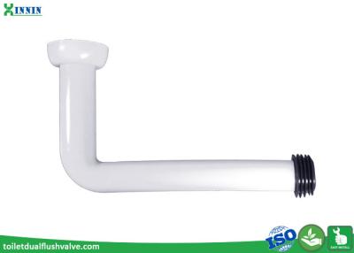 China L Shape Bended Toilet Flush Pipe For Two Pieces Low Level Toilet Cistern for sale