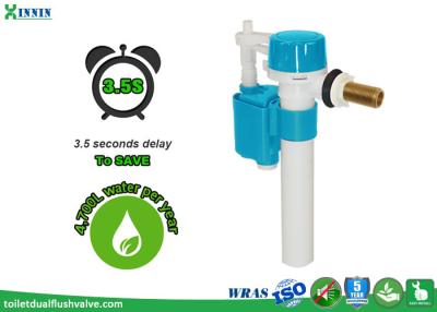 China Two Piece Side Entry Float Valve , Toilet Side Entry Fill Valve Help To Stablize Flush Volume for sale