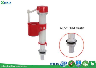 China Bottom Entry Toilet Tank Fill Valve , Easy To Adjust Working Water Level for sale