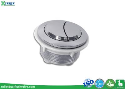 China Dual Action Cistern Toilet Push Button Dia . 48Mm , Soft Hand Feeling for sale