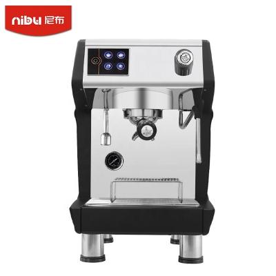 China NIBU Semi-automatic Bartender Commercial Stainless Steel Coffee Machine Electric Semi-automatic Espresso Coffee Makers for sale