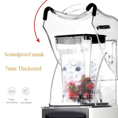 China Professional Electric Healthy Blender Smoothy Machine Cover Proof Hotel NIBU Blender Fruit Juicer Blender for sale