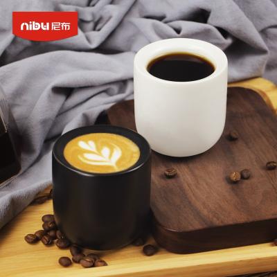 China Viable High Quality Nibu Tea Per Coffee Eco Porcelain Reusable Arabic Travel Mug Ceramic Coffee Cup Mug for sale