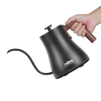 China Keep Hot High Quality Stainless Steel Electric Kettle With Temperature Control Electric Gooseneck Coffee Kettles for sale