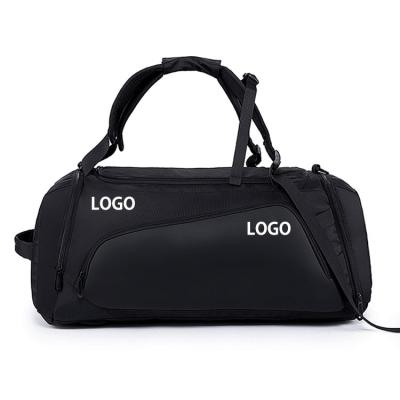 China Expandable Top Selling Guaranteed Custom Tarpaulin Duffle Bag Fitness Quality Sports Logo for sale