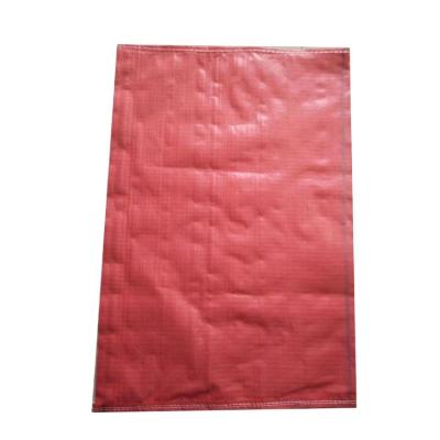 China Recyclable Chinese Red PP Woven Sack Factory Supply 25kg Polypropylene Woven Bags For Carrot for sale