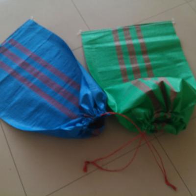 China Recyclable PP woven sacks with 50kg cord for wheat, corn, paddy, nut and grain. for sale