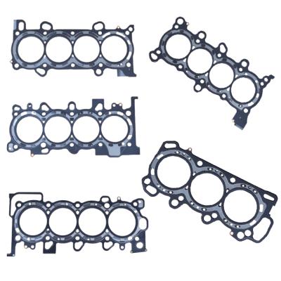 China Metal Engine Parts Cylinder Head Gasket For Honda CD4 CD5 CD7 FIT 1.3 FIT 1.5 J30A2 K24A4 CRV RD7 L13A3 K20A1 F20B2 Full Overhaul Set for sale