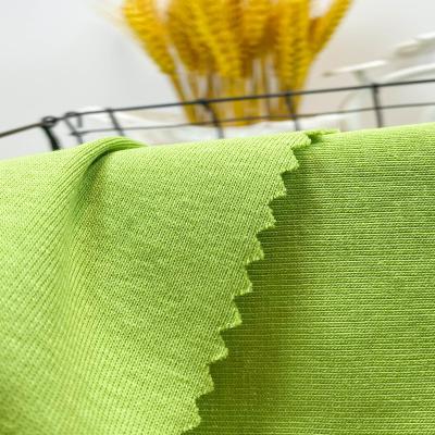 China 180Grams 92% Cotton 8% Spandex Anti-Static Organic Cotton Jersey Knit Textile Raw Material T-shirt Fabric for sale