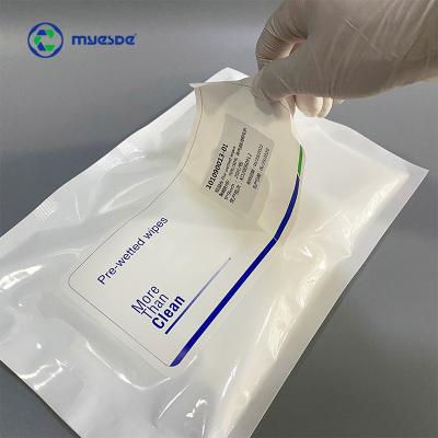 China Best Clean Cleaning Cloth Ultrasonic Sealed Class 1000 Polyester Cleanroom Cleaning Cloth Disposable Dustproof 100% Cloth for sale