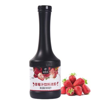 China 2022 Taiwan best quality hot sale where to buy natural juice 900ml strawberry flavor juice material from concentrate for sale